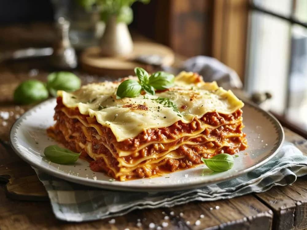 Jak zrobić lasagne z mięsem mielonym i sosem bolognese w prosty sposób